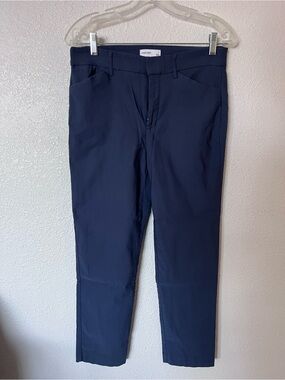 Nine West Navy Rayon sz 8 Crops